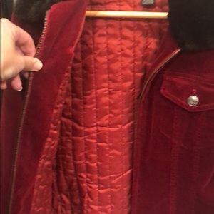 Deep red jacket/blazer